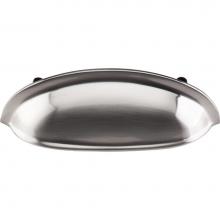 Top Knobs M360 - Somerset Cup Pull 3 Inch (c-c) Brushed Satin Nickel