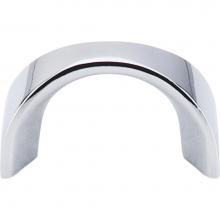 Top Knobs M553 - Crescent U-Pull 1 1/4 Inch (c-c) Polished Chrome