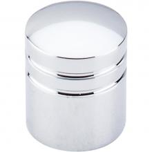 Top Knobs M583 - Stacked Knob 1 Inch Polished Chrome