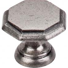 Top Knobs M6 - Devon Knob 1 1/4 Inch Pewter Antique