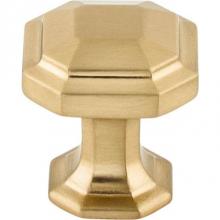 Top Knobs TK286HB - Emerald Knob 1 1/8 Inch Honey Bronze