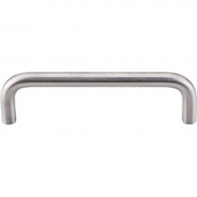 Top Knobs SS24 - Bent Bar (8mm Diameter) 3 3/4 Inch (c-c) Brushed Stainless Steel