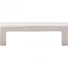 Top Knobs SS82 - Ashmore Pull 3 3/4 Inch (c-c) Brushed Stainless Steel