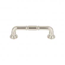 Top Knobs TK1002PN - Kent Pull 3 3/4 Inch (c-c) Polished Nickel