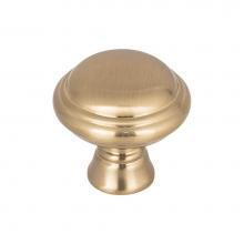 Top Knobs TK1020HB - Henderson Knob 1 1/4 Inch Honey Bronze