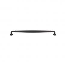 Top Knobs TK1056BLK - Barrow Pull 12 Inch (c-c) Flat Black