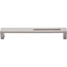 Top Knobs TK267BSN - Modern Metro Slot Pull 7 Inch (c-c) Brushed Satin Nickel