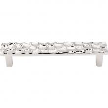 Top Knobs TK305PN - Cobblestone Pull 5 1/16 Inch (c-c) Polished Nickel