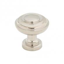 Top Knobs TK3070PN - Ulster Knob 1 1/4 Inch Polished Nickel