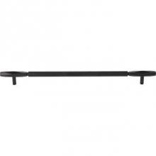 Top Knobs TK3086BLK - Kingsmill Pull 12 Inch (c-c) Flat Black