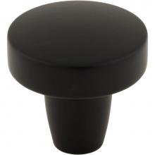 Top Knobs TK3130BLK - Florham Knob 1 1/4 Inch Flat Black