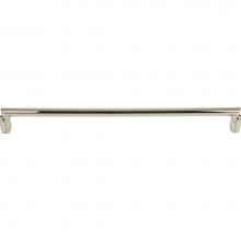 Top Knobs TK3139PN - Florham Appliance Pull 18 Inch (c-c) Polished Nickel