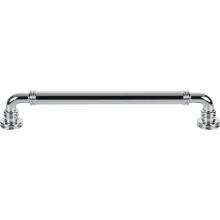 Top Knobs TK3144PC - Cranford Pull 7 9/16 Inch (c-c) Polished Chrome