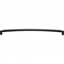 Top Knobs TK3176BLK - Haddonfield Pull 12 Inch (c-c) Flat Black