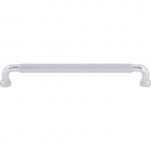 Top Knobs TK3204PC - Dustin Pull 7 9/16 Inch (c-c) Polished Chrome