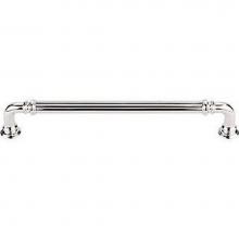 Top Knobs TK324PN - Reeded Pull 7 Inch (c-c) Polished Nickel