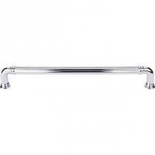 Top Knobs TK327PC - Reeded Appliance Pull 12 Inch (c-c) Polished Chrome
