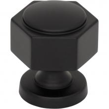 Top Knobs TK3320BLK - Stanmore Knob 1 1/4 Inch Flat Black