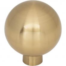 Top Knobs TK3341HB - Brockwell Knob 1 1/4 Inch Honey Bronze