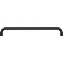 Top Knobs TK3348BLK - Brockwell Appliance Pull 12 Inch (c-c) Flat Black