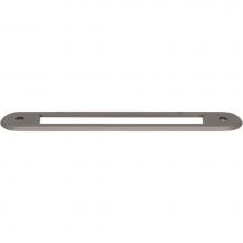 Top Knobs TK3353AG - Brockwell Backplate 5 1/16 Inch (c-c) Ash Gray