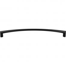 Top Knobs TK3395BLK - Griggs Appliance Pull 18 Inch (c-c) Flat Black