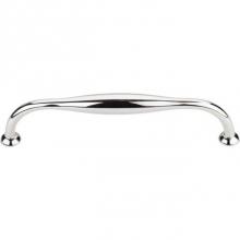Top Knobs TK382PN - Shrewsbury D Pull 6 5/16 Inch (c-c) Polished Nickel
