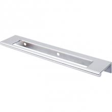 Top Knobs TK522PC - Europa Cut Out Tab Pull 6 Inch (c-c) Polished Chrome