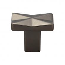 Top Knobs TK560AG - Quilted Knob 1 1/4 Inch Ash Gray