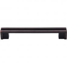 Top Knobs TK56TB - Flat Rail Pull 5 Inch (c-c) Tuscan Bronze