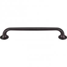 Top Knobs TK595SAB - Oculus Oval Pull 6 5/16 Inch (c-c) Sable