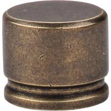 Top Knobs TK61GBZ - Oval Knob 1 3/8 Inch German Bronze