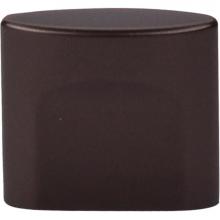 Top Knobs TK73ORB - Oval Slot Knob 3/4 Inch (c-c) Oil Rubbed Bronze