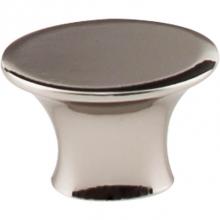 Top Knobs TK780PN - Edgewater Knob 1 5/16 Inch Polished Nickel
