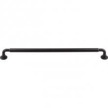 Top Knobs TK827BLK - Lily Pull 12 Inch (c-c) Flat Black