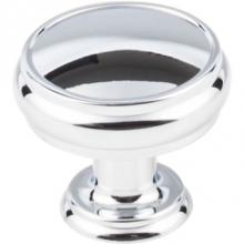 Top Knobs TK832PC - Eden Knob 1 3/8 Inch Polished Chrome
