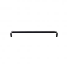 Top Knobs TK876BLK - Exeter Pull 8 13/16 Inch (c-c) Flat Black