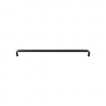 Top Knobs TK877BLK - Exeter Pull 12 Inch (c-c) Flat Black
