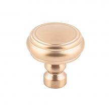 Top Knobs TK880HB - Brixton Rimmed Knob 1 1/4 Inch Honey Bronze