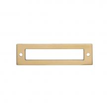 Top Knobs TK924HB - Hollin Backplate 3 3/4 Inch Honey Bronze