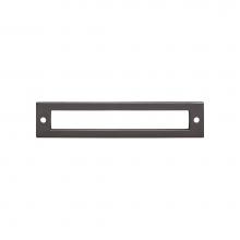 Top Knobs TK925AG - Hollin Backplate 5 1/16 Inch Ash Gray