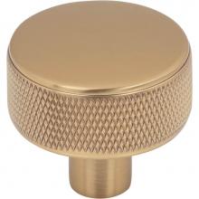 Top Knobs TK3230HB - Burnham Round Knob 1 1/4 Inch Honey Bronze