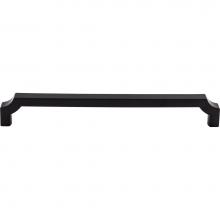Top Knobs TK3028BLK - Davenport Appliance Pull 18 Inch (c-c) Flat Black