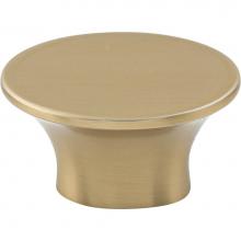 Top Knobs TK781HB - Edgewater Knob 1 1/2 Inch Honey Bronze