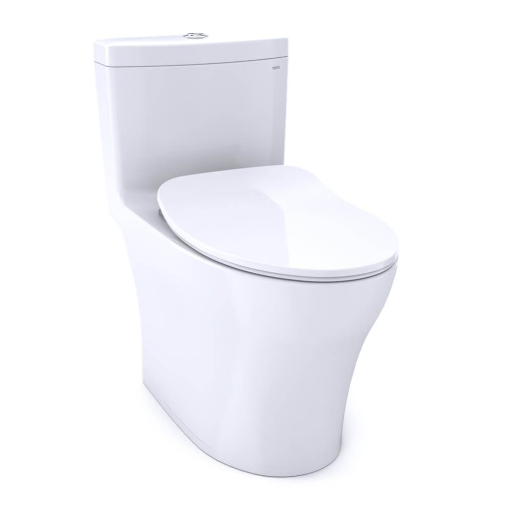 Aquia® IV One-Piece Elongated Dual Flush 1.28 and 0.9 GPF Universal Height, WASHLET®+ Re