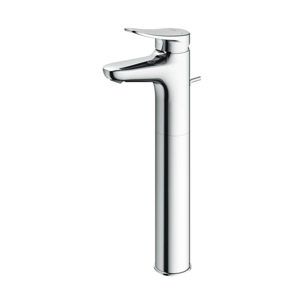 LF Series 1.2 GPM Single Handle Bathroom Faucet for Vessel Sink with Drain Assembly, Polished Chro
