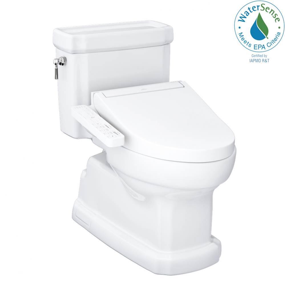 WASHLET®+ Eco Guinevere® Elongated 1.28 GPF Universal Height Toilet with C2 Bidet Seat,