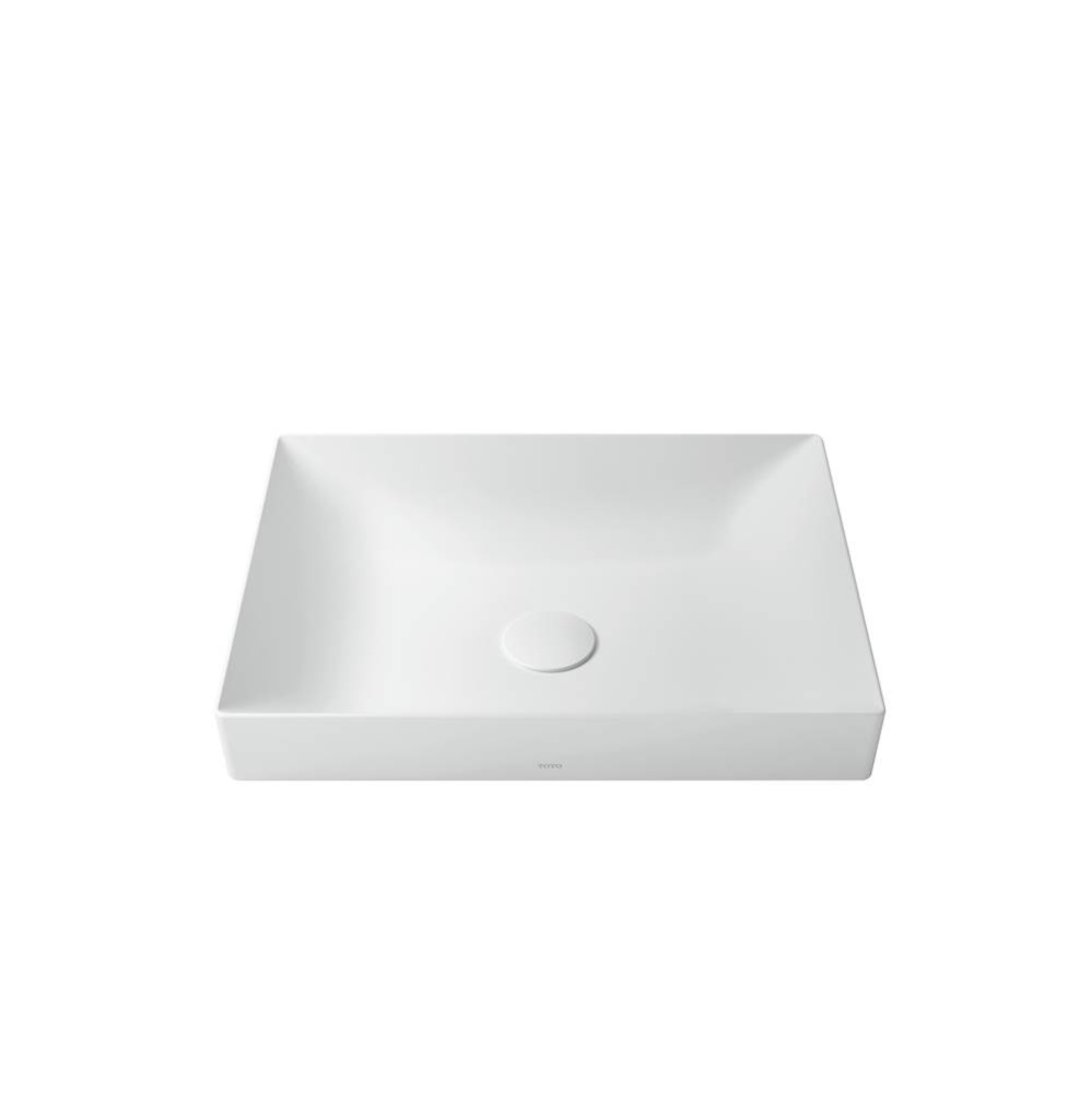Kiwami® Rectangular 20'' Vessel Bathroom Sink, Matte White