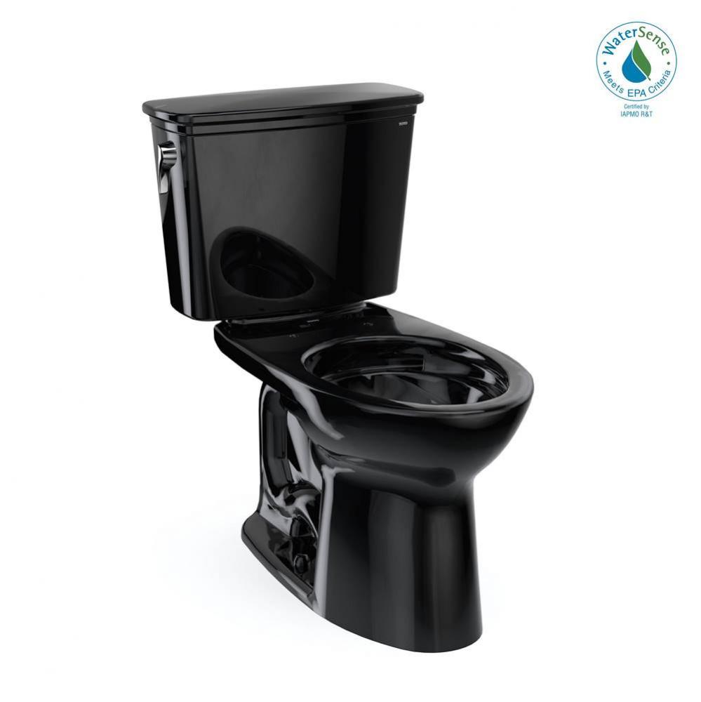 Drake® Transitional Two-Piece Elongated 1.28 GPF TORNADO FLUSH® Toilet, Ebony