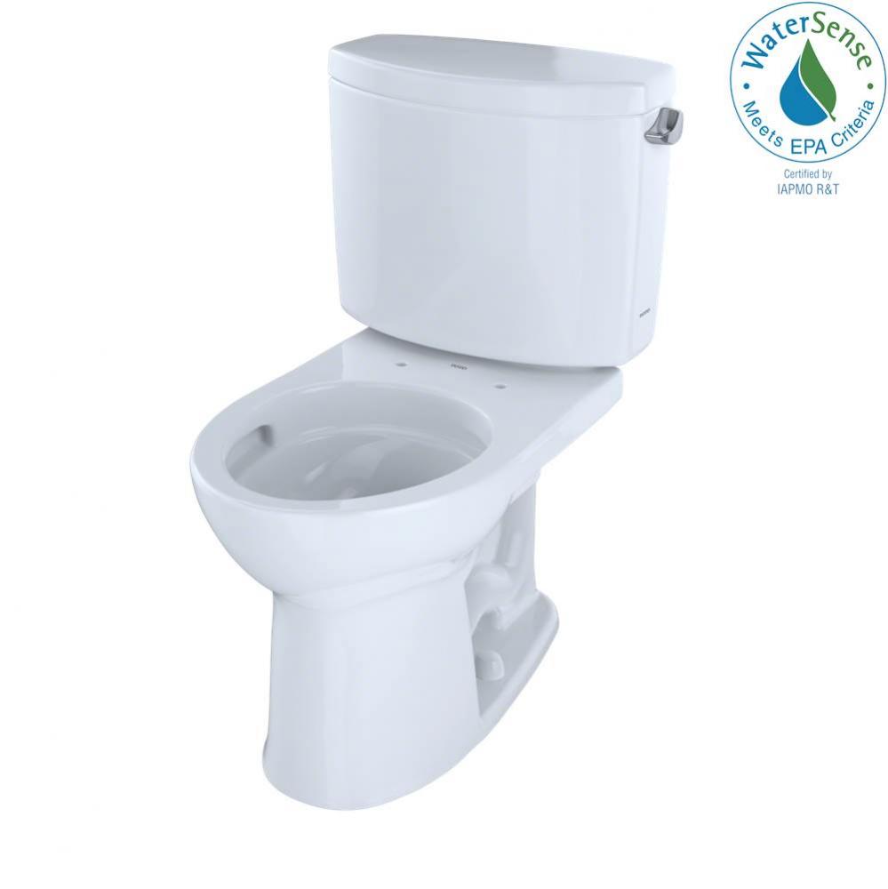 Drake® II Two-Piece Round 1.28 GPF Universal Height Toilet with CEFIONTECT and Right-Hand Tri